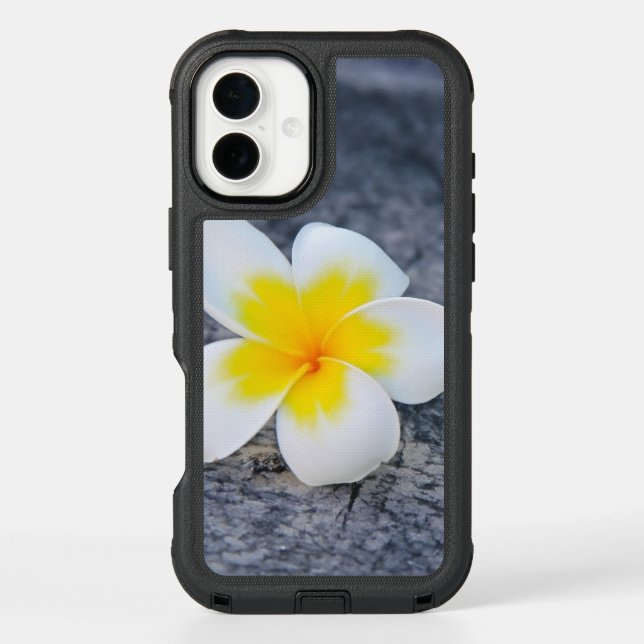 plumeria otterbox iPhone case (Back)