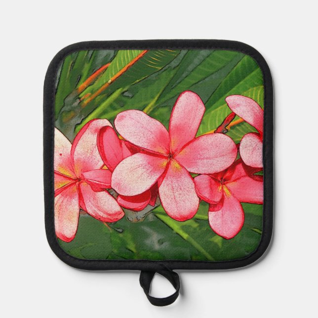 plumeria pot holder (Front)