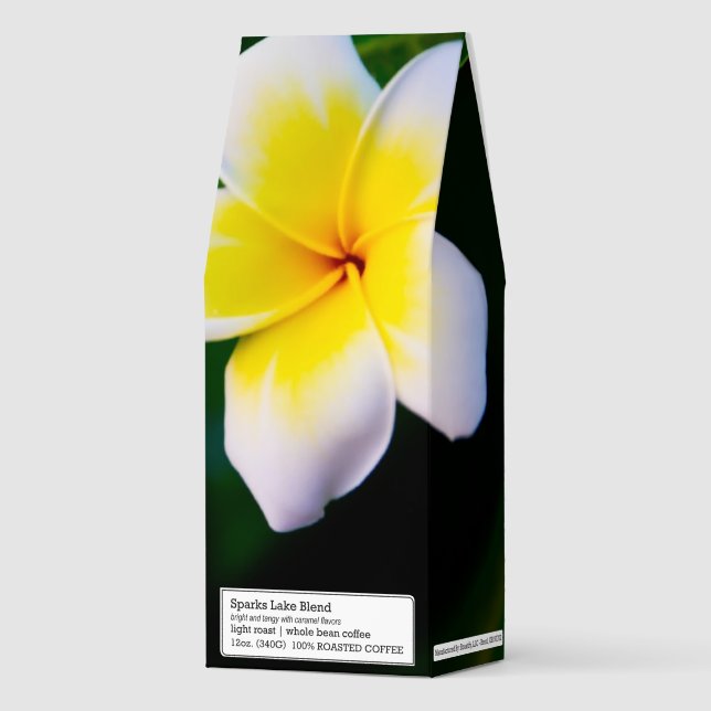 plumeria roasted coffee (Front)