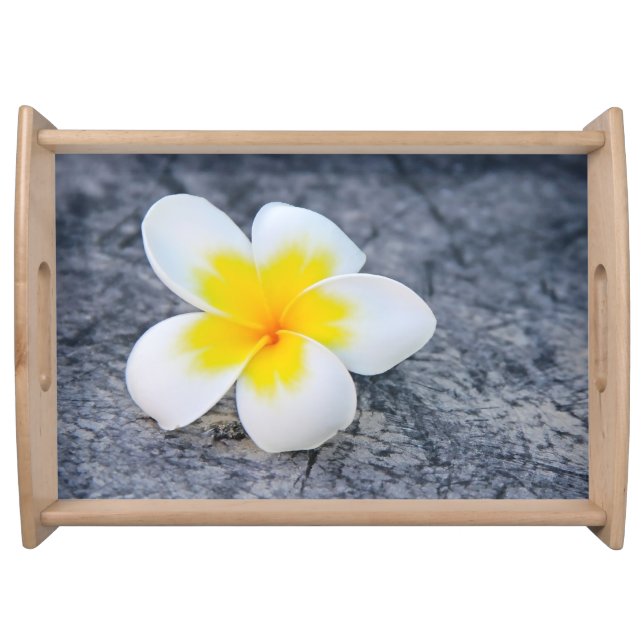 Plumeria Serving Tray (Front)