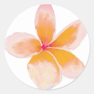 Plumeria Sticker