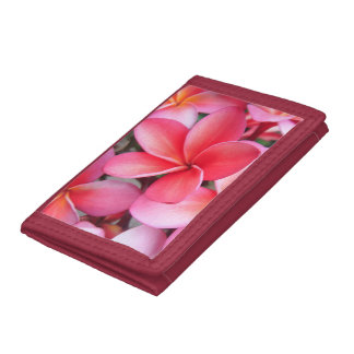 *Plumeria* Tri-Fold Wallet