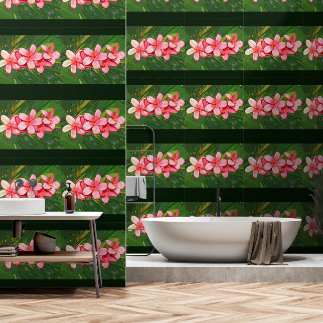 Plumeria Wallpaper (Bathroom)