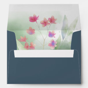 Plumeria Water Color Envelope