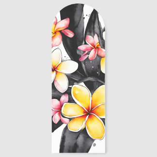 Plumeria - Watercolor flowers Bookmarks