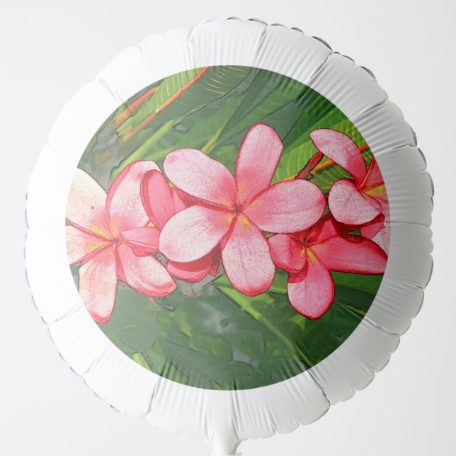 Plumerias Balloon (Front)