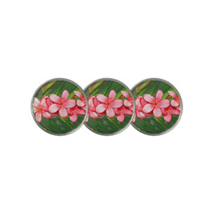 Plumerias Golf Ball Marker