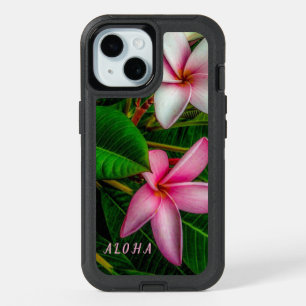 Plumerias in White and Pink OtterBox Case