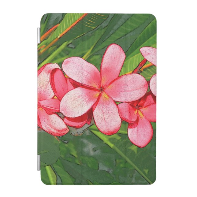 Plumerias iPad Mini Cover (Front)