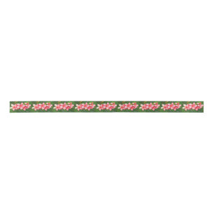 Plumerias Satin Ribbon