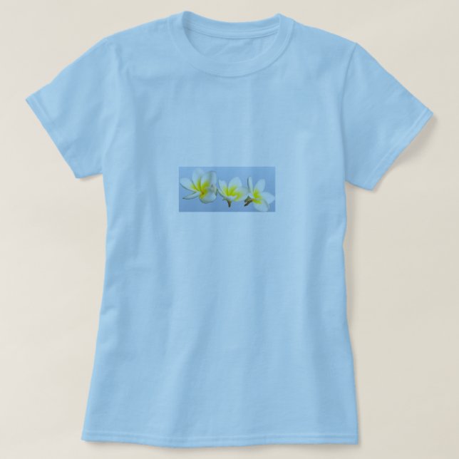Plumerias T-Shirt (Design Front)