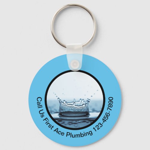 Pluming Service Plumber Promotional Keychains