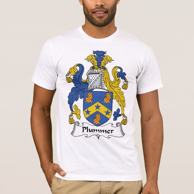 Plummer Family Crest T-Shirt (Front)