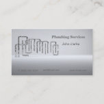 Plumming Or Trade Services Business Card at Zazzle