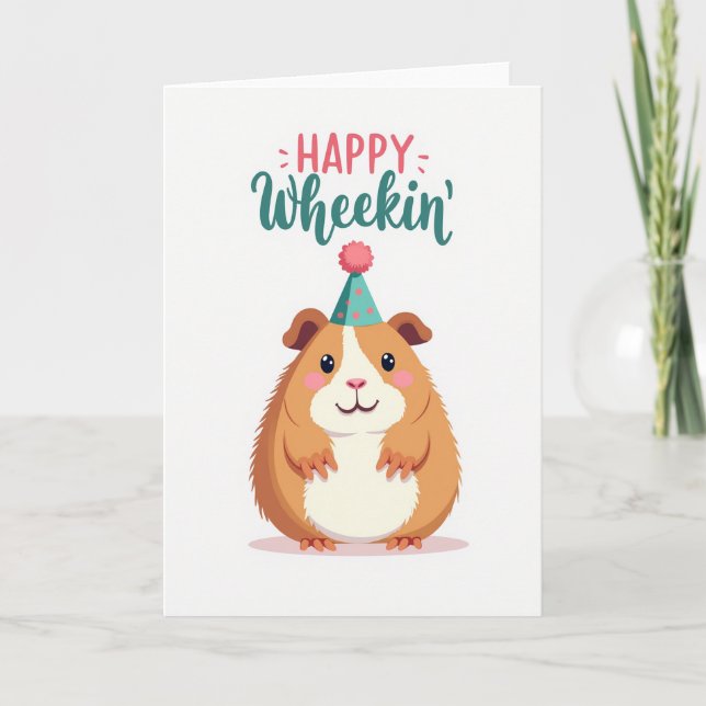 Plump Friend Birthday Card (Front)