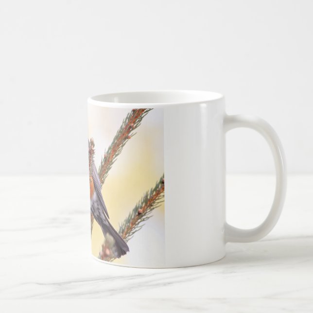 Plump Robin Coffee Mug (Right)