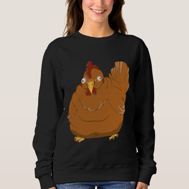 Plumpy Dumpies Chicken   Sweatshirt (Front)