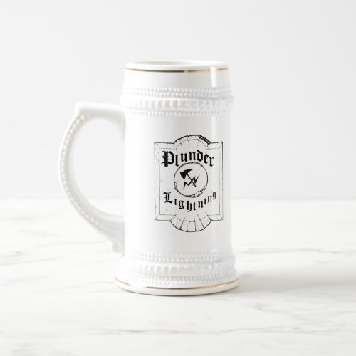 Plunder and Lightning OFFICIAL Beer Mug