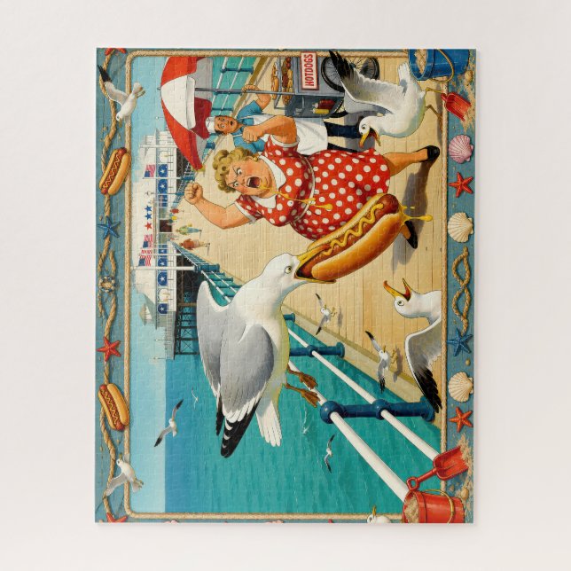 Plundered – A Masterclass in Fowlplay Jigsaw Puzzle (Vertical)