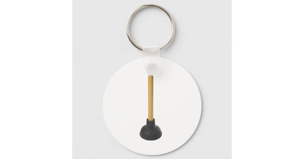 Plunger - Rubber Suction Cup Keychain 