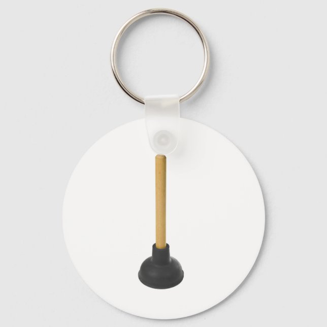 plunger - rubber suction cup keychain (Front)