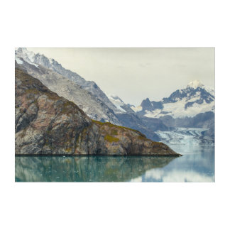 Plunging Into the Ice Acrylic Print