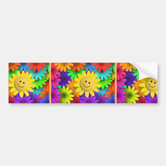 plur floral bumper sticker (Front)