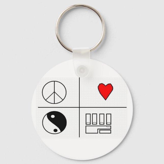PLUR KEYCHAIN (Front)