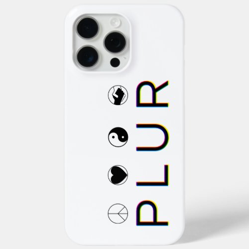 PLUR Rave Culture Phone Case