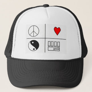 PLUR TRUCKER HAT