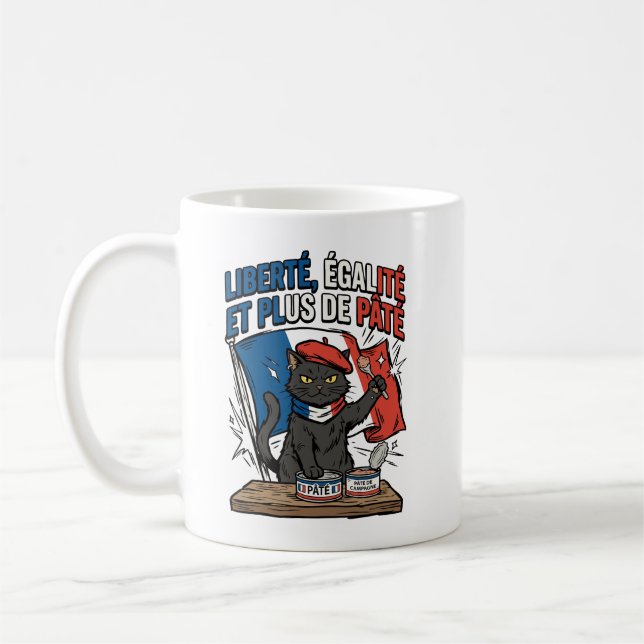 Plus de Pate Coffee Mug (Left)