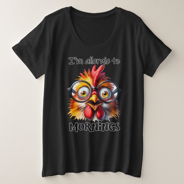 Plus Size T-Shirt (Design Front)