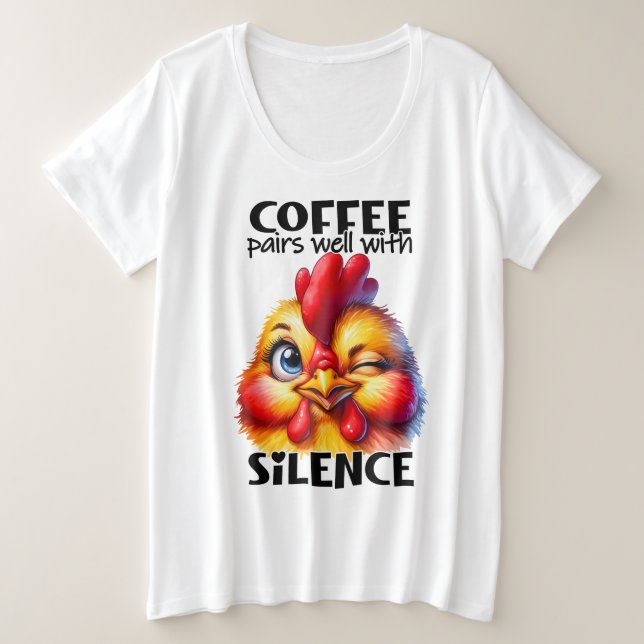 Plus Size T-Shirt (Design Front)
