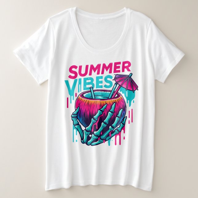 Plus Size T-Shirt (Design Front)