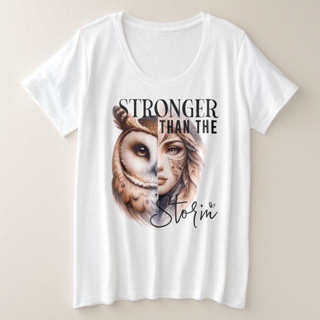 Plus Size -T-Shirt T-Shirt (Design Front)