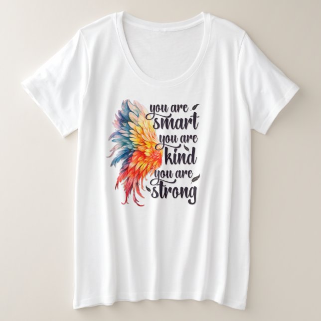 Plus Size -T-Shirt T-Shirt (Design Front)