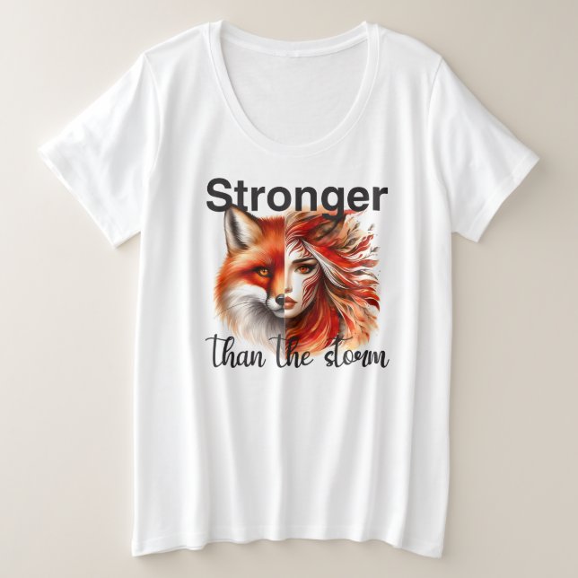 Plus Size -T-Shirt T-Shirt (Design Front)