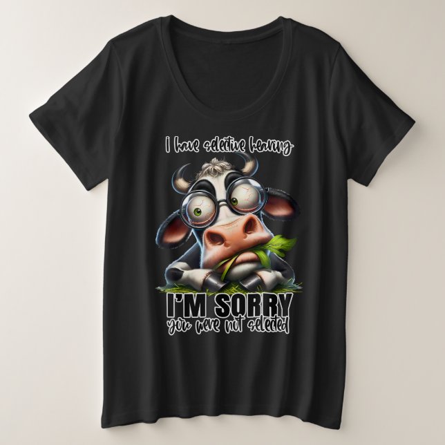 Plus Size -T-Shirt T-Shirt (Design Front)
