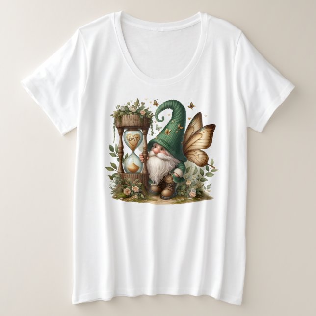 Plus Size -T-Shirt T-Shirt (Design Front)