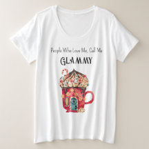 Plus Size Watercolor Magical House Comfy T-Shirt