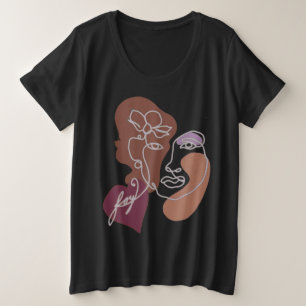 Plus size woman’s joy shirt