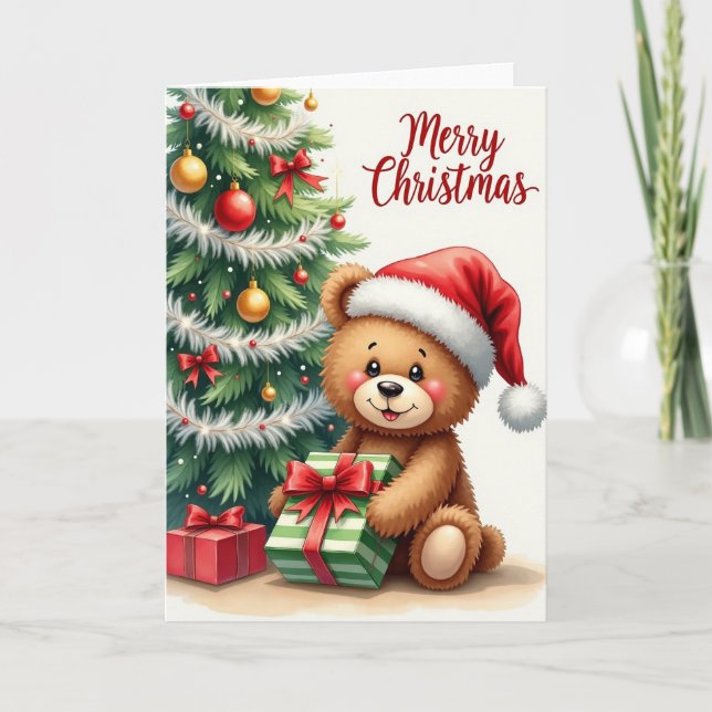 Plush Bear Gift Card (Front)