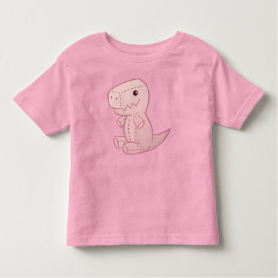 Plush Cute T-Rex Toddler T-shirt