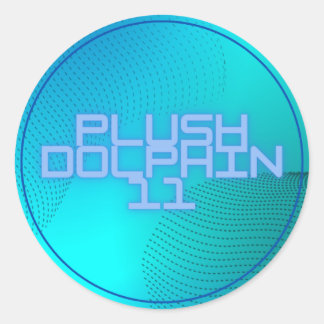 Plushdolphin11 Round Sticker