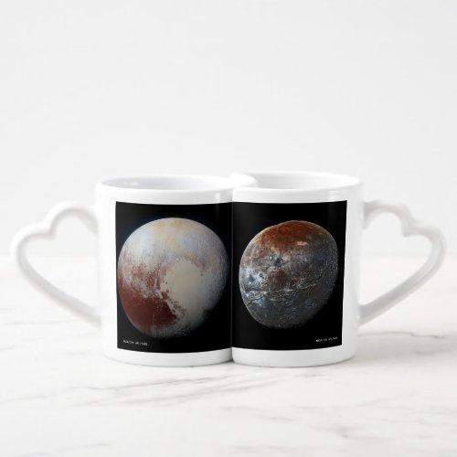 Pluto and Charon Nested Mugs