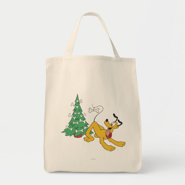 Pluto at Christmas Tote Bag (Front)