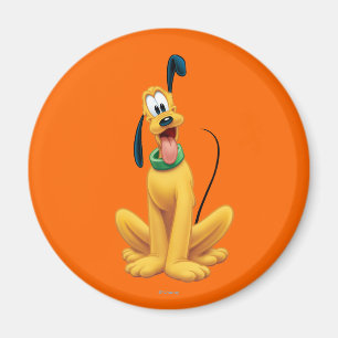 Pluto Cartoon Front Magnet