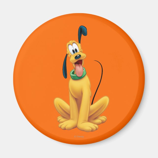 Pluto | Cartoon Front Magnet (Front)
