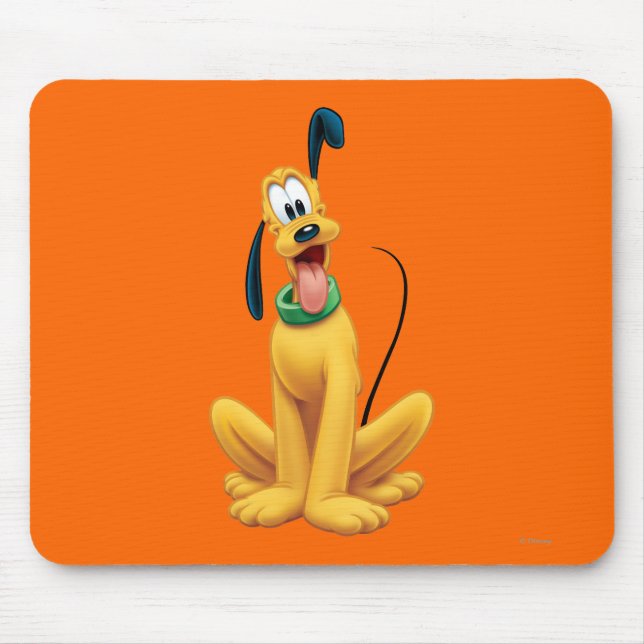 Pluto | Cartoon Front Mouse Pad (Front)