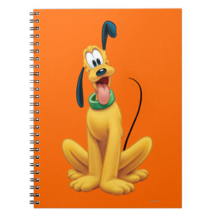 Pluto Cartoon Front Notebook